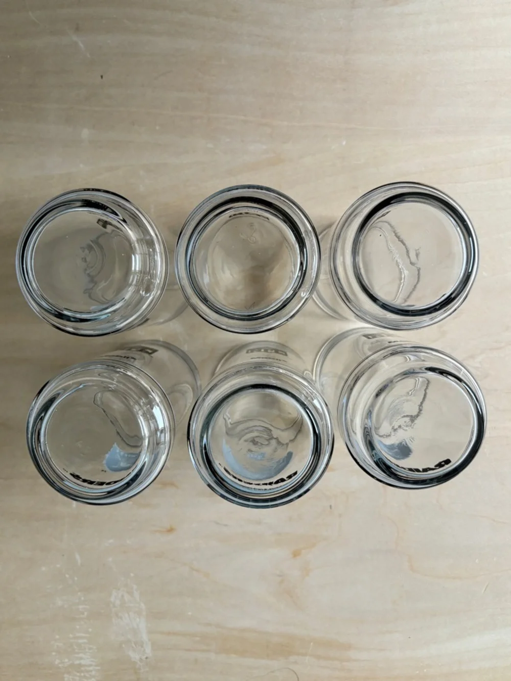 Vintage Set Of 6 NFL Raiders 14 Ounce Drinking Glasses Mobil Gas Promotional
